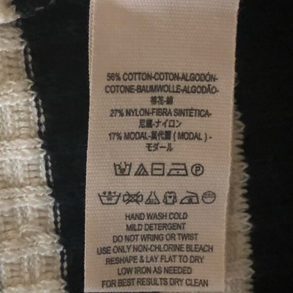 NWT Free People Gidget Knit Sweater Mini Dress Striped Size Large NEW - Picture 8 of 8